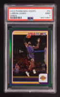 LeBron James 2023-24 Hoops Green #52 #55/99 (PSA 9) at PristineAuction.com