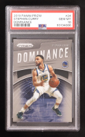 Stephen Curry 2019-20 Panini Prizm Dominance #24 (PSA 10) at PristineAuction.com
