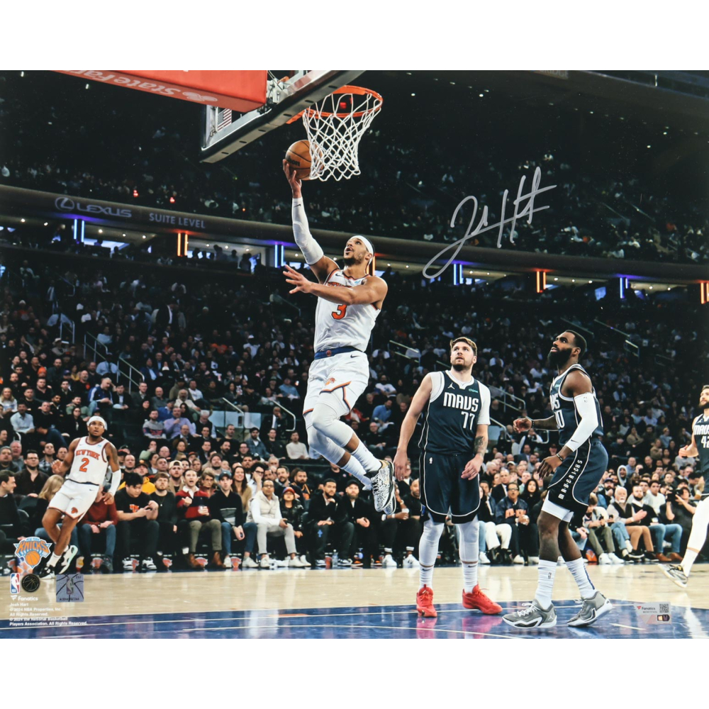 Josh Hart Signed Knicks 16x20 Photo (Fanatics) at PristineAuction.com