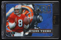 Steve Young 2024 Wild Card QB1 On the Clock Blue Orange #SY2 #02/18 at PristineAuction.com