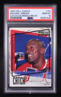 Michael Jordan 1997-98 Collector's Choice Catch 23 Media Circus #191 (PSA 10) at PristineAuction.com