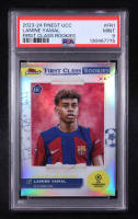 Lamine Yamal 2023-24 Finest UEFA Club Competitions First Class Rookies #FR1 RC (PSA 9) at PristineAuction.com