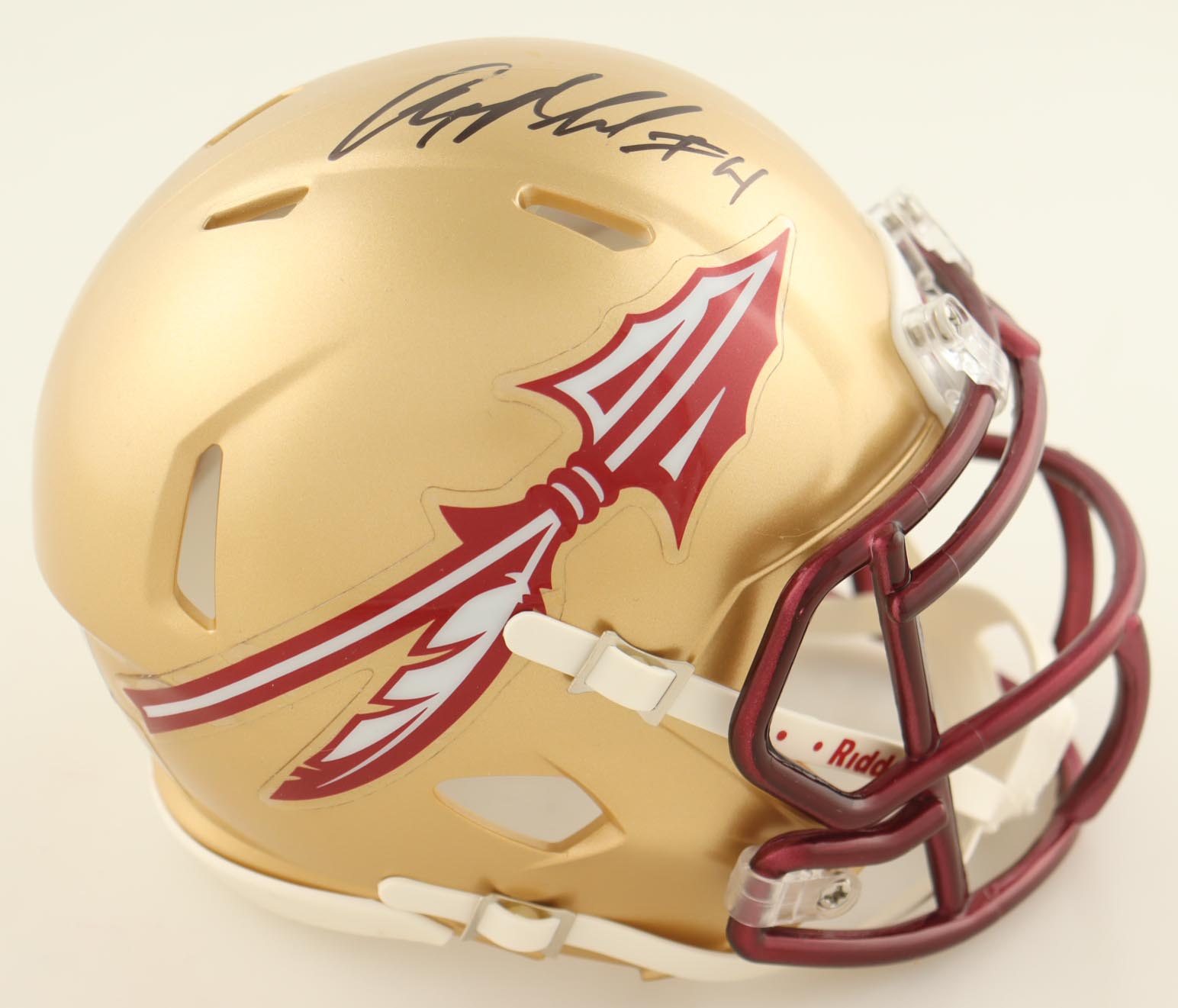 Anquan Boldin Signed Florida State Seminoles Speed Mini Helmet (Fanatics) at PristineAuction.com Anquan Boldin Signed Florida State Seminoles Speed Mini Helmet (Fanatics) at PristineAuction.com