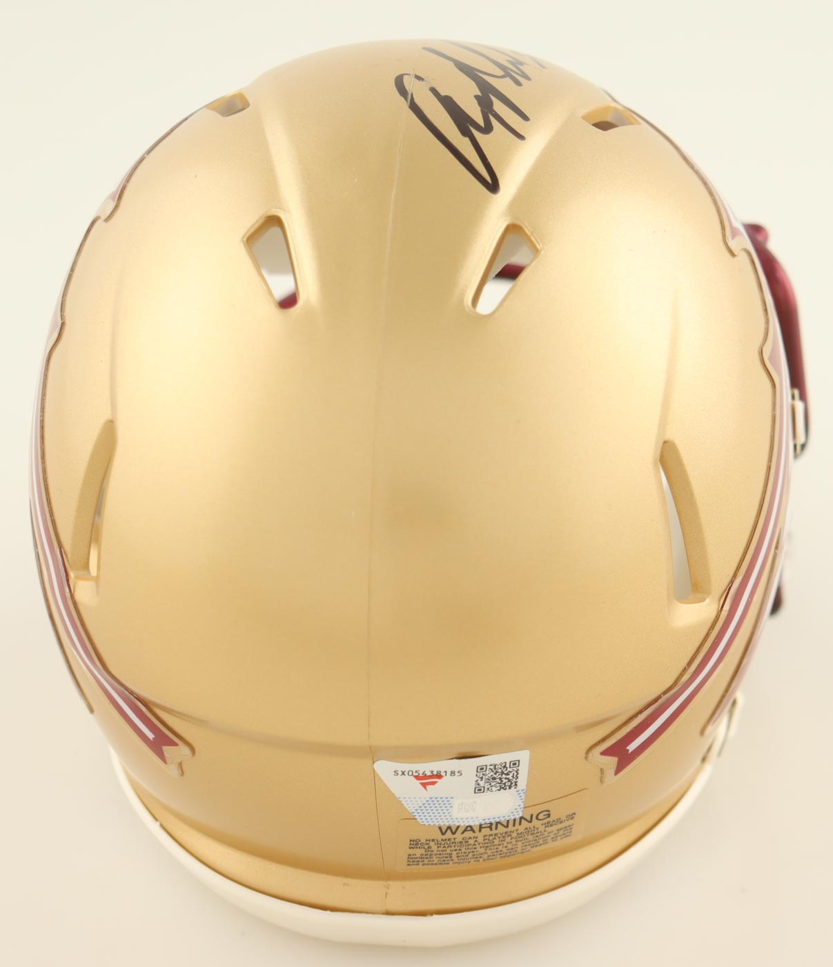 Anquan Boldin Signed Florida State Seminoles Speed Mini Helmet (Fanatics) at PristineAuction.com Anquan Boldin Signed Florida State Seminoles Speed Mini Helmet (Fanatics) at PristineAuction.com