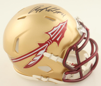 Anquan Boldin Signed Florida State Seminoles Speed Mini Helmet (Fanatics) at PristineAuction.com