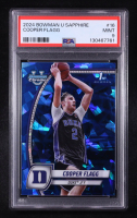Cooper Flagg 2024-25 Bowman Chrome Sapphire University #16 RC (PSA 9) at PristineAuction.com