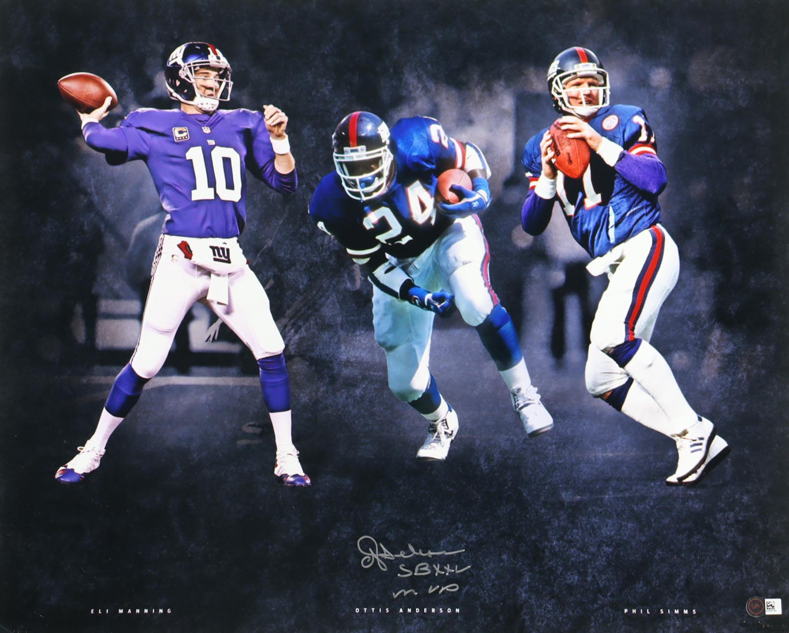 Ottis Anderson Signed Giants 16x20 Photo Inscribed "SB XXV MVP" (SportsMemorabilia.com) at PristineAuction.com Ottis Anderson Signed Giants 16x20 Photo Inscribed "SB XXV MVP" (SportsMemorabilia.com) at PristineAuction.com