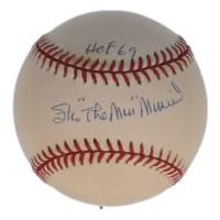 Stan "The Man" Musial Signed ONL Baseball Inscribed "HOF 69" (JSA & Sports Memorabilia) at PristineAuction.com