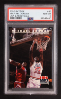 Michael Jordan 1992 SkyBox USA #43 (PSA 8) at PristineAuction.com