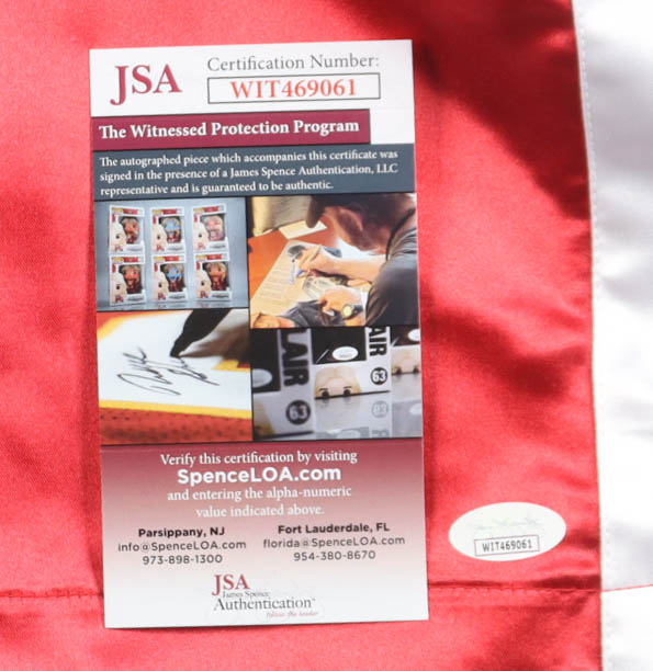 "Terrible" Tim Witherspoon Signed Boxing Trunks (JSA at PristineAuction.com "Terrible" Tim Witherspoon Signed Boxing Trunks (JSA at PristineAuction.com