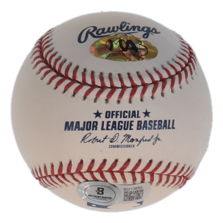 Juan Gonzalez Signed OML Baseball Inscribed "MVP 96-98" (Beckett & MAB) at PristineAuction.com Juan Gonzalez Signed OML Baseball Inscribed "MVP 96-98" (Beckett & MAB) at PristineAuction.com