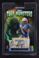 Omarion Hampton 2025 Wild Card Turf Monsters Auto #ATMSM-OH RC #1/1 at PristineAuction.com
