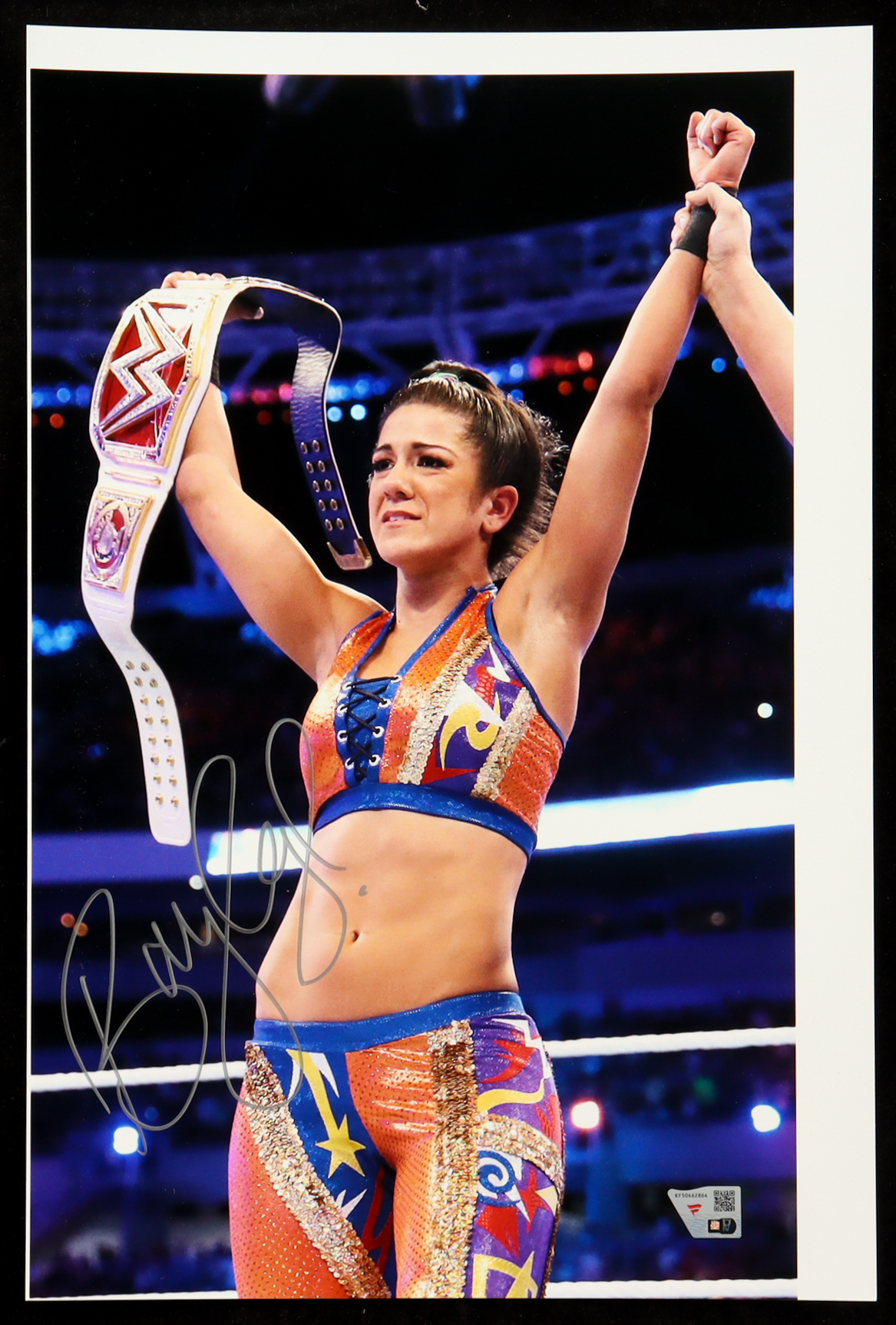 Bayley Signed WWE 10x15 Photo (Fanatics) at PristineAuction.com Bayley Signed WWE 10x15 Photo (Fanatics) at PristineAuction.com