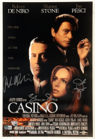 Robert De Niro, Sharon Stone & Joe Pesci Signed "Casino" 12x18 Photo (Beckett & Fanatics) at PristineAuction.com