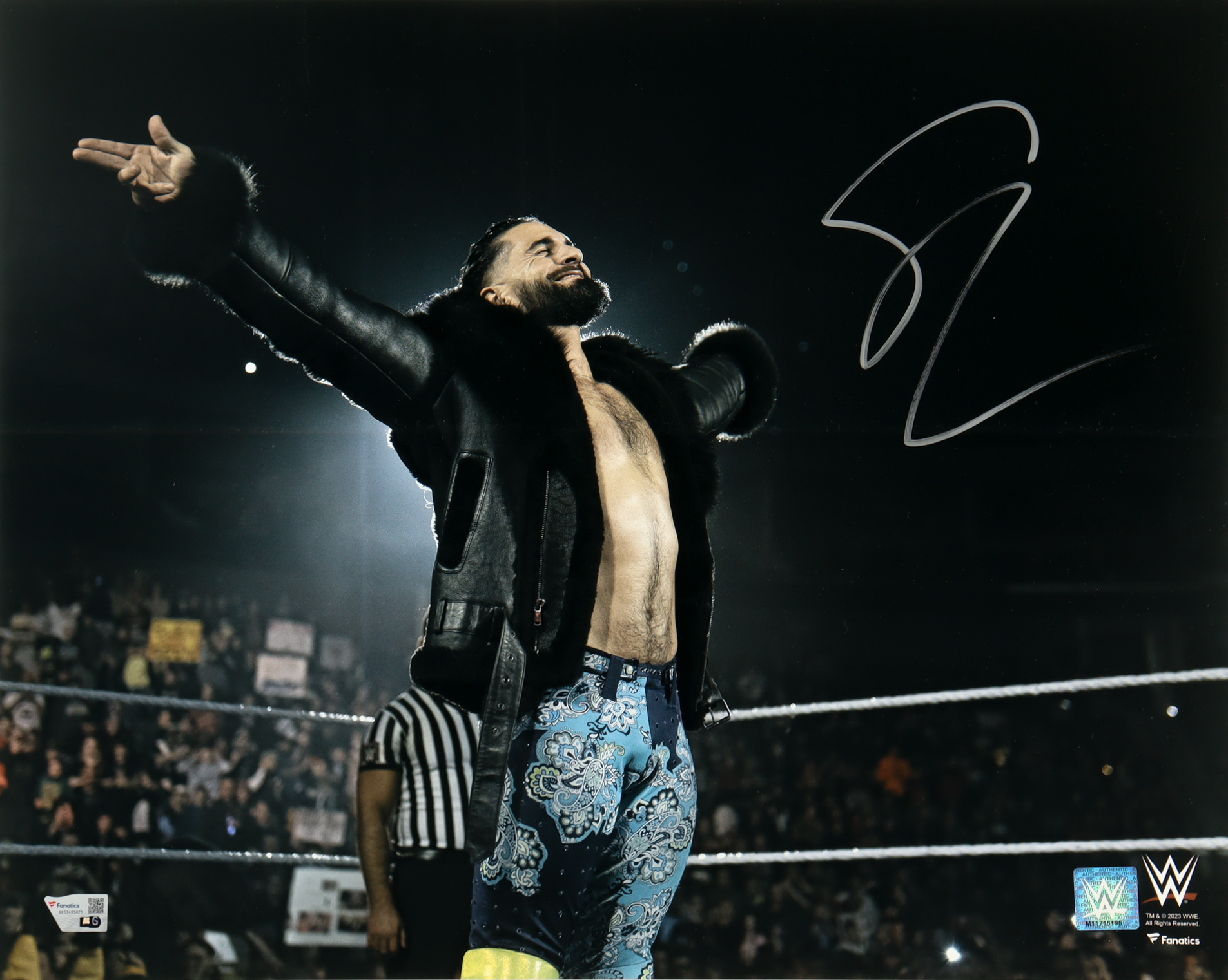 Seth Rollins Signed WWE 16x20 Photo (Fanatics) at PristineAuction.com Seth Rollins Signed WWE 16x20 Photo (Fanatics) at PristineAuction.com