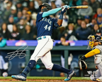 Julio Rodriguez Signed Mariners 16x20 Photo (MLB & Fanatics) at PristineAuction.com