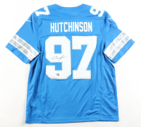 Aidan Hutchinson Signed Lions Nike Authentic Jersey (Fanatics) at PristineAuction.com