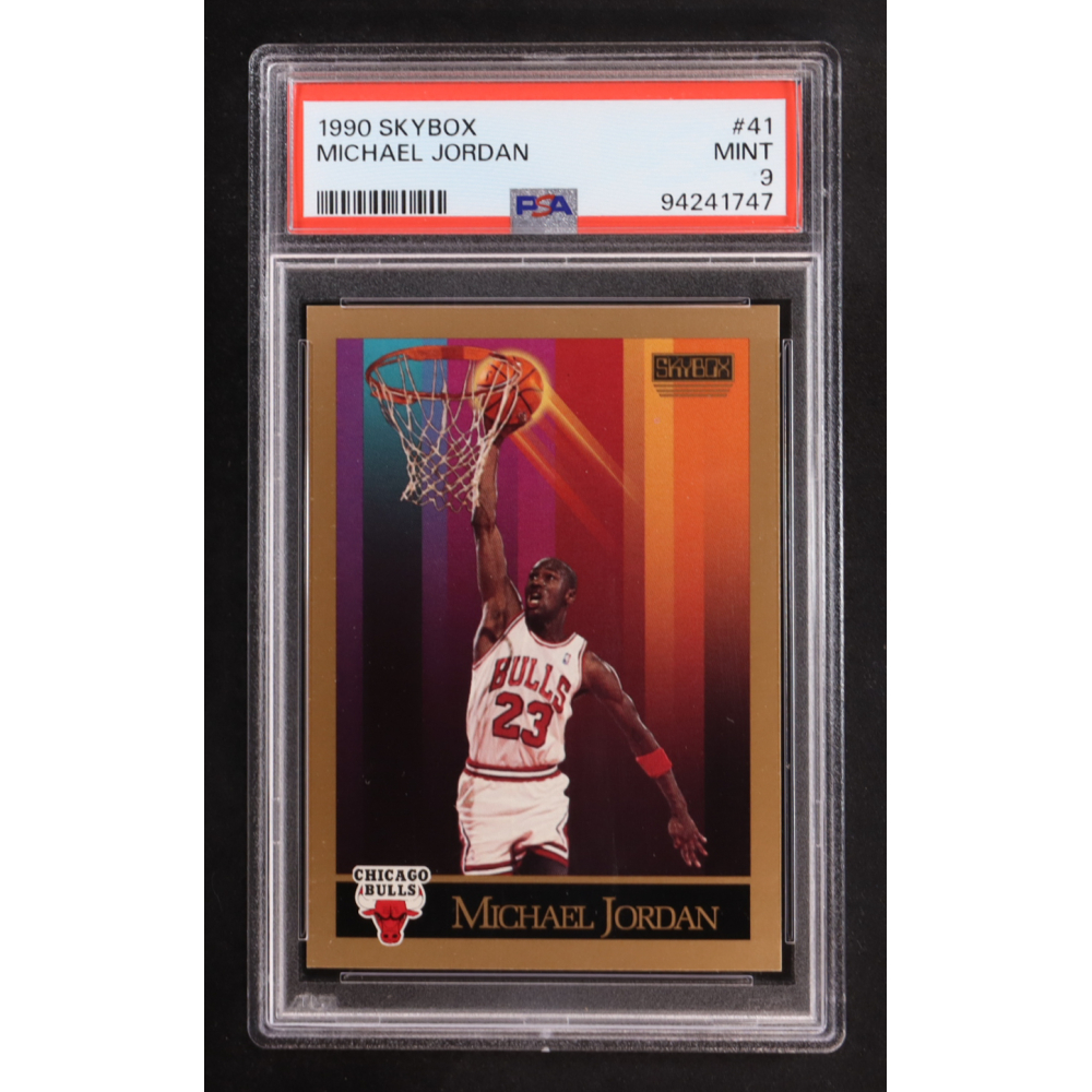 Michael Jordan 1990-91 SkyBox #41 (PSA 9) at PristineAuction.com