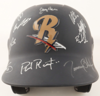 2019 RailRiders Full-Size Batting Helmet Signed By (24) with Randall Delgado, Raynel Espinal, Mike Tauchman, Ryan Lavarnway (Steiner) at PristineAuction.com
