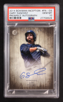 Gary Sanchez 2014 Bowman Inception Prospect Auto #PA-GS RC (PSA 10) at PristineAuction.com