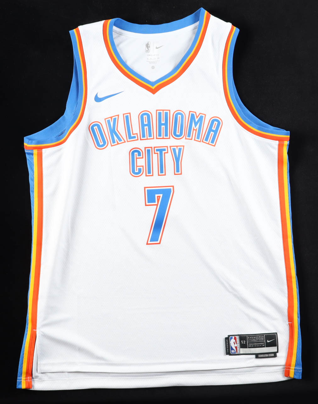 Chet Holmgren Signed Thunder Nike Authentic Jersey (Fanatics) at PristineAuction.com Chet Holmgren Signed Thunder Nike Authentic Jersey (Fanatics) at PristineAuction.com