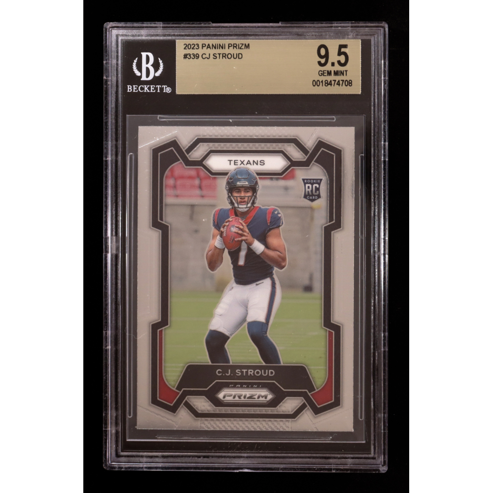 CJ Stroud 2023 Panini Prizm #339 RC (BGS 9.5) at PristineAuction.com