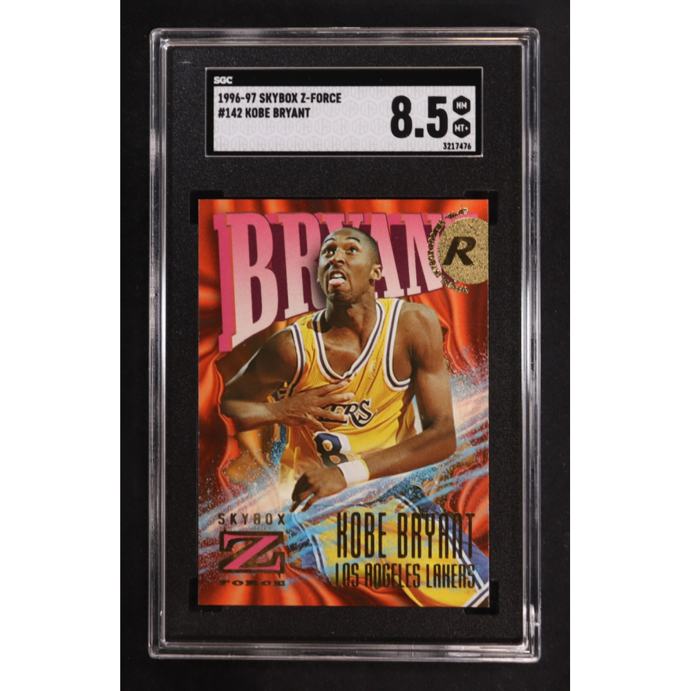 Kobe Bryant 1996-97 Z-Force #142 RC (SGC 8.5) at PristineAuction.com