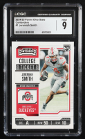 Jeremiah Smith 2024-25 The Ohio State University Panini College Contenders #1 RC (CGC 9) at PristineAuction.com