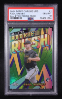 Paul Skenes 2024 Topps Chrome Update All Etch Rookie Rush #CAERU1 RC (PSA 10) at PristineAuction.com