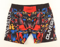 Charles Oliveira Signed Boxing Trunks (Beckett) at PristineAuction.com