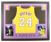 Kobe Bryant Custom Framed Jersey Display at PristineAuction.com