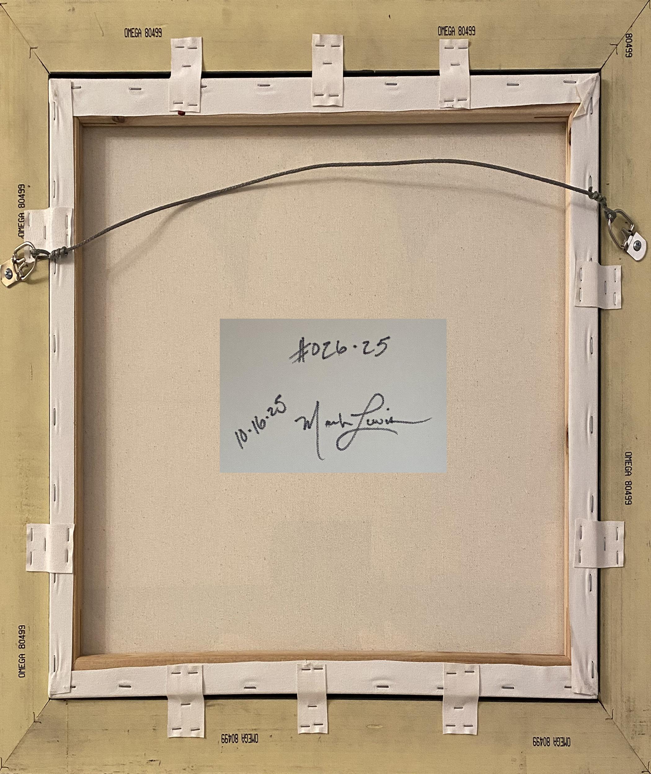 Mark Lewis Original Custom Framed Abstract Painting On Canvas (Lewis) at PristineAuction.com Mark Lewis Original Custom Framed Abstract Painting On Canvas (Lewis) at PristineAuction.com