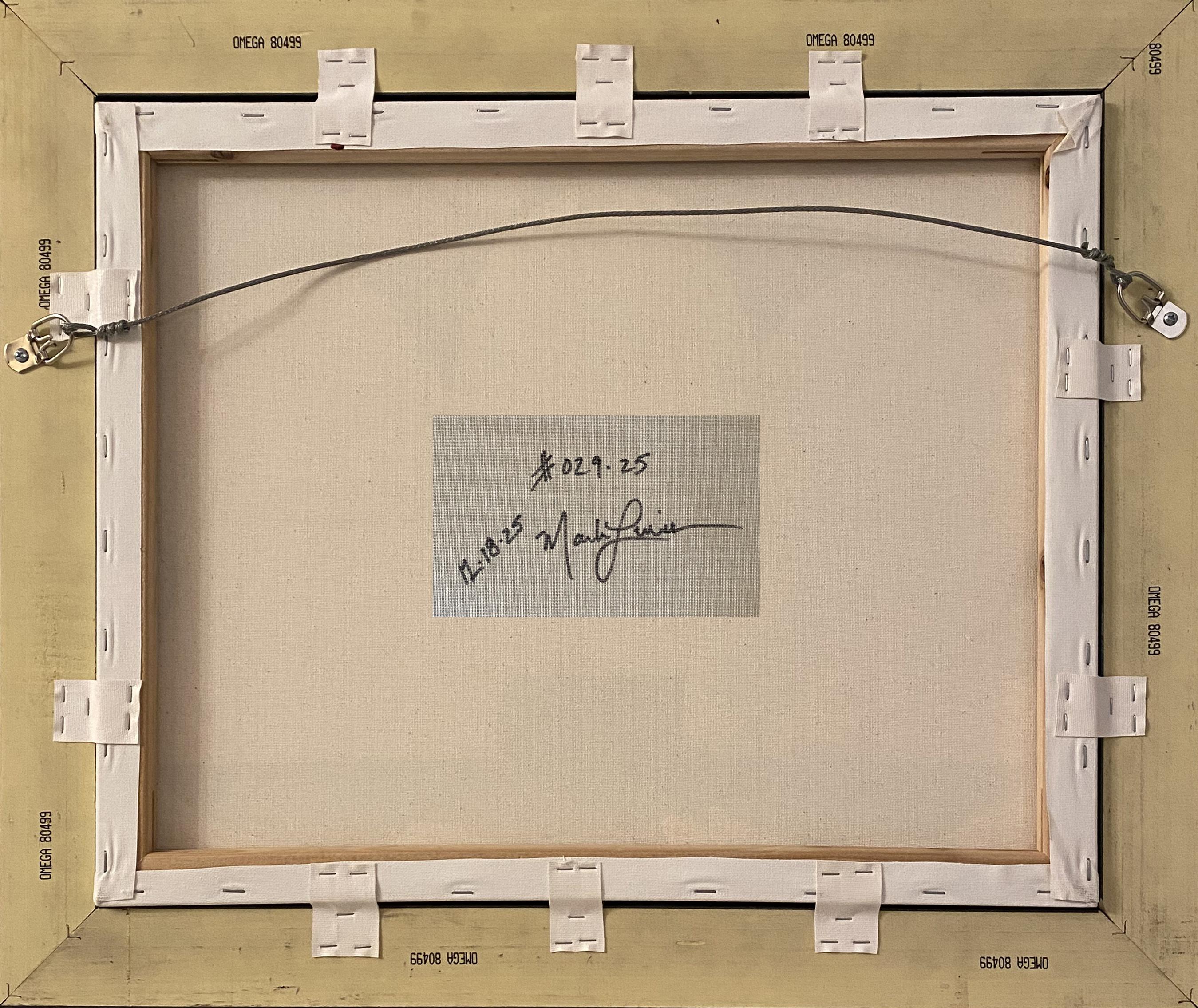 Mark Lewis Original Custom Framed Abstract Painting On Canvas (Lewis) at PristineAuction.com Mark Lewis Original Custom Framed Abstract Painting On Canvas (Lewis) at PristineAuction.com