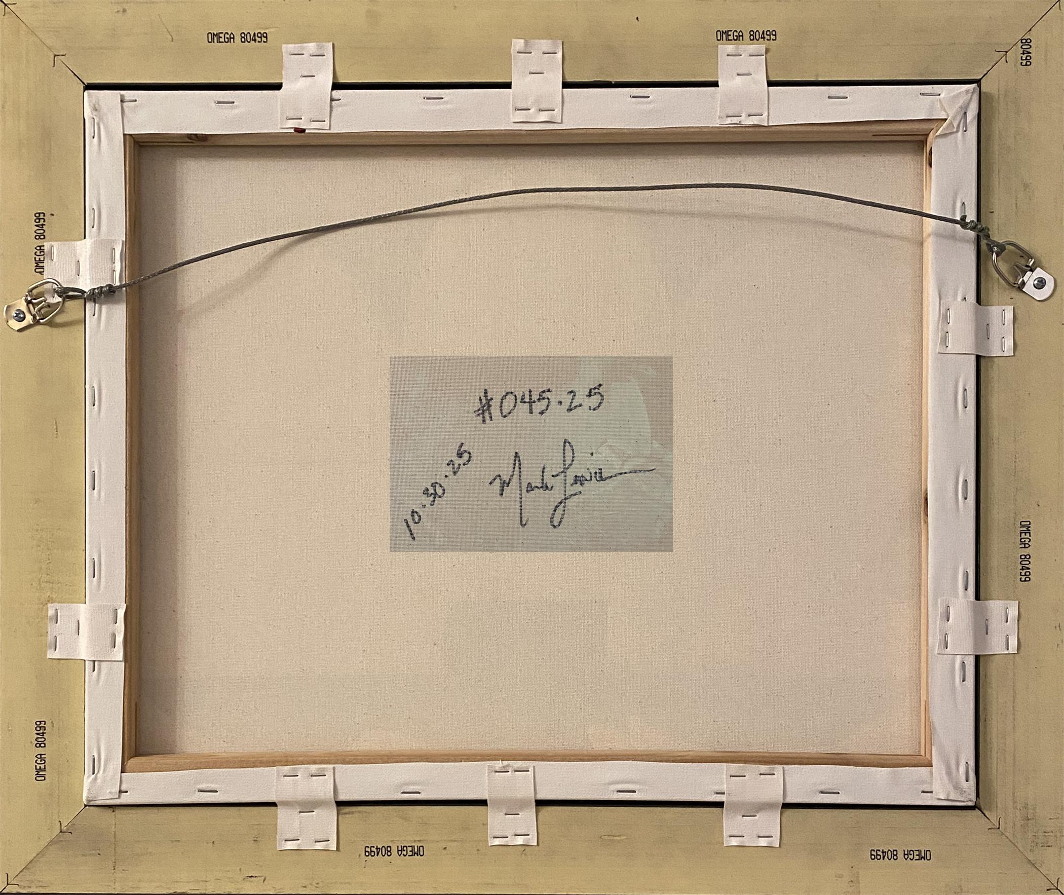 Mark Lewis Original Custom Framed Abstract Painting On Canvas (Lewis) at PristineAuction.com Mark Lewis Original Custom Framed Abstract Painting On Canvas (Lewis) at PristineAuction.com