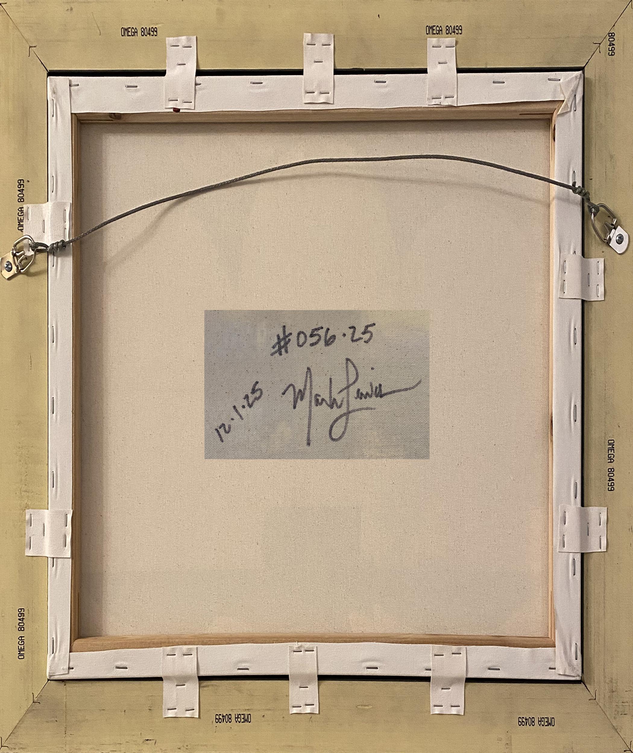 Mark Lewis Original Custom Framed Abstract Painting On Canvas (Lewis) at PristineAuction.com Mark Lewis Original Custom Framed Abstract Painting On Canvas (Lewis) at PristineAuction.com