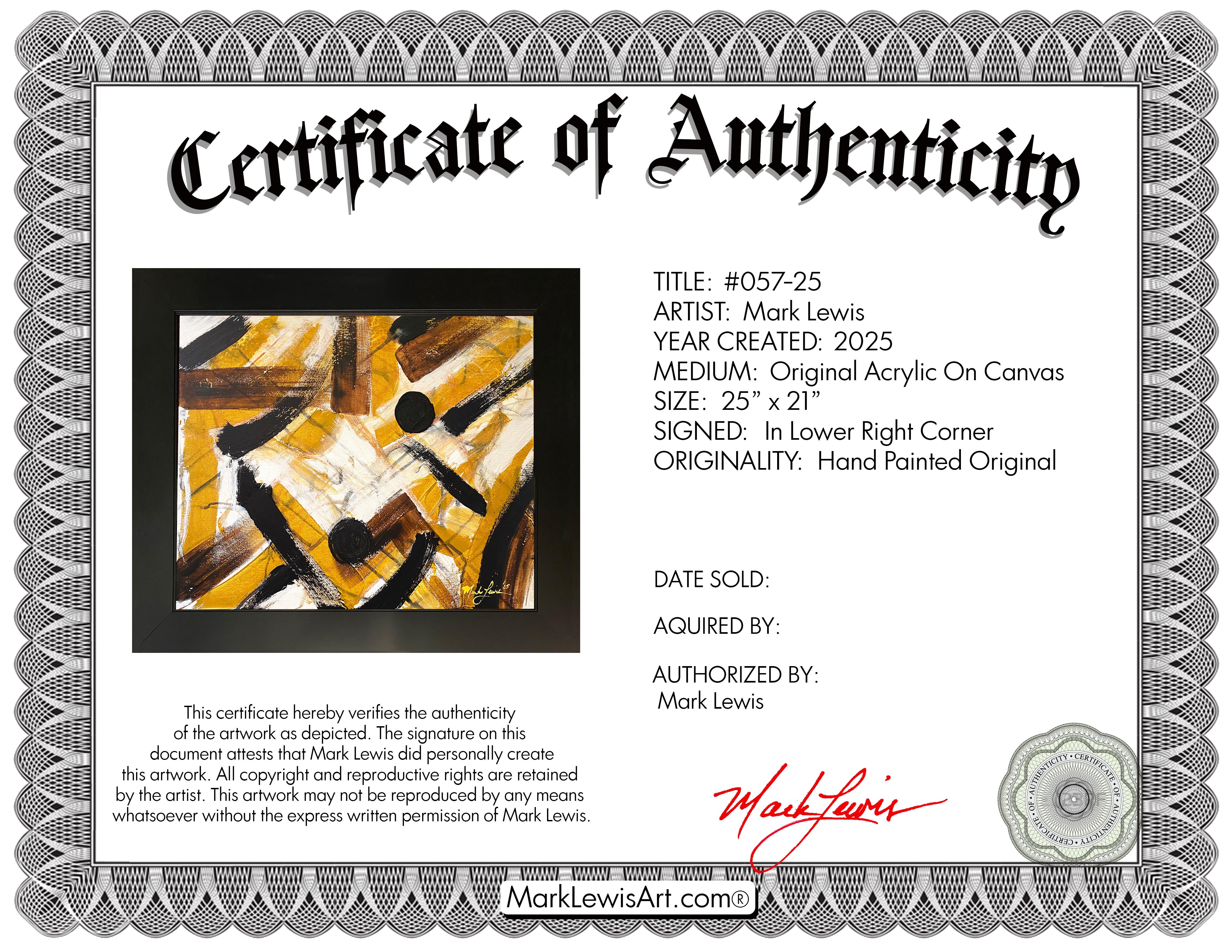 Mark Lewis Original Custom Framed Abstract Painting On Canvas (Lewis) at PristineAuction.com Mark Lewis Original Custom Framed Abstract Painting On Canvas (Lewis) at PristineAuction.com