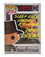 Robert Englund Signed "A Nightmare On Elm Street" #02 Freddy Krueger Funko Pop! Vinyl Figure Inscribed "Sleep Killz" & "Freddy Krueger" (JSA) at PristineAuction.com