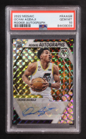 Ochai Agbaji 2022-23 Panini Mosaic Rookie Autographs #RA-AGB RC (PSA 10) at PristineAuction.com
