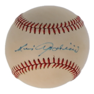 Luis Aparicio Signed Little League Baseball (JSA) at PristineAuction.com Luis Aparicio Signed Little League Baseball (JSA) at PristineAuction.com