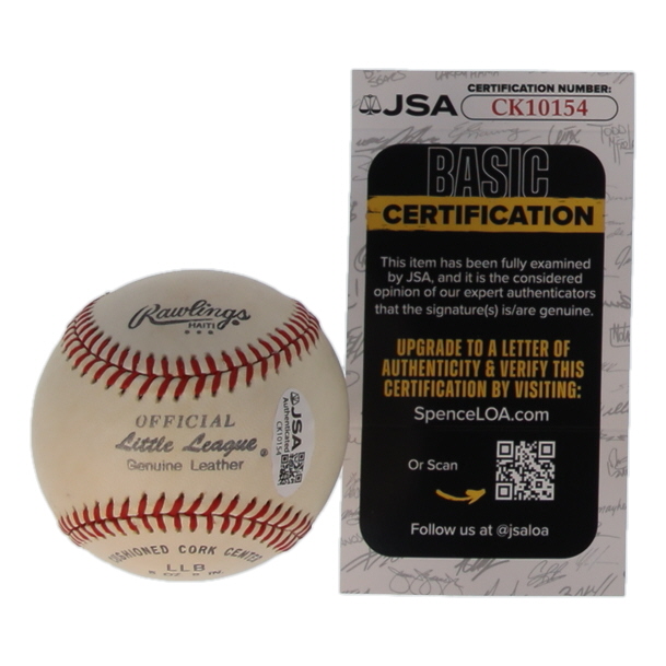 Luis Aparicio Signed Little League Baseball (JSA) at PristineAuction.com Luis Aparicio Signed Little League Baseball (JSA) at PristineAuction.com