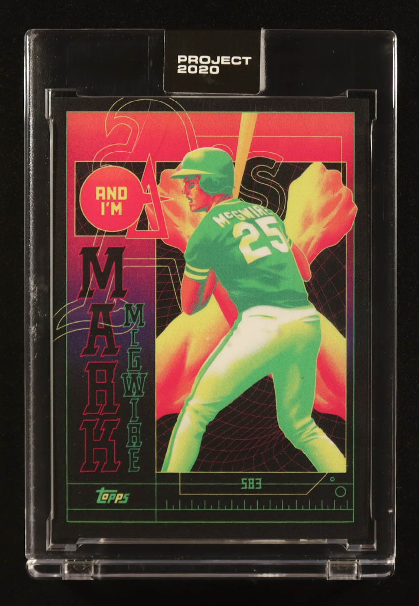 Mark McGwire 2020 Topps Project 2020 #276 at PristineAuction.com Mark McGwire 2020 Topps Project 2020 #276 at PristineAuction.com