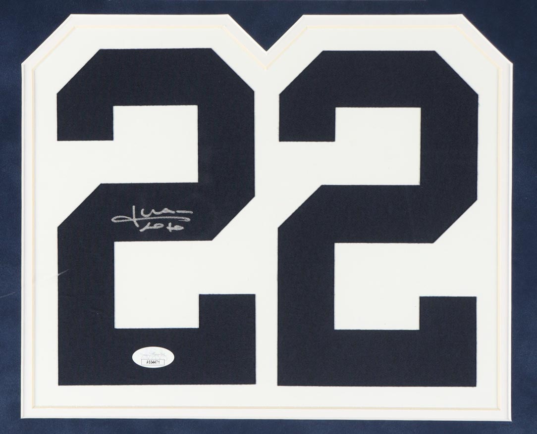 Juan Soto Signed Yankees Custom Framed Jersey Number Display (JSA) at PristineAuction.com Juan Soto Signed Yankees Custom Framed Jersey Number Display (JSA) at PristineAuction.com