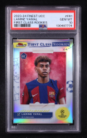 Lamine Yamal 2023-24 Finest UEFA Club Competitions First Class Rookies #FR1 RC (PSA 10) at PristineAuction.com