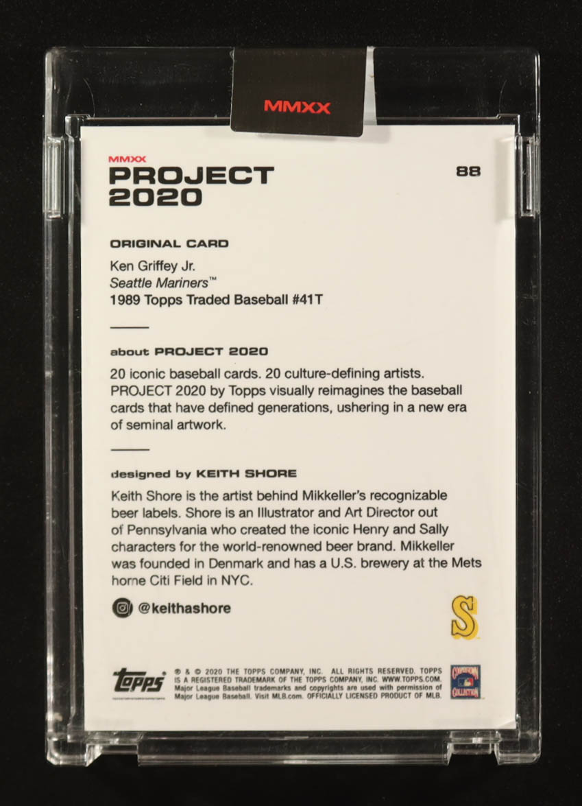 Ken Griffey Jr. 2020 Topps Project 2020 #88 at PristineAuction.com Ken Griffey Jr. 2020 Topps Project 2020 #88 at PristineAuction.com