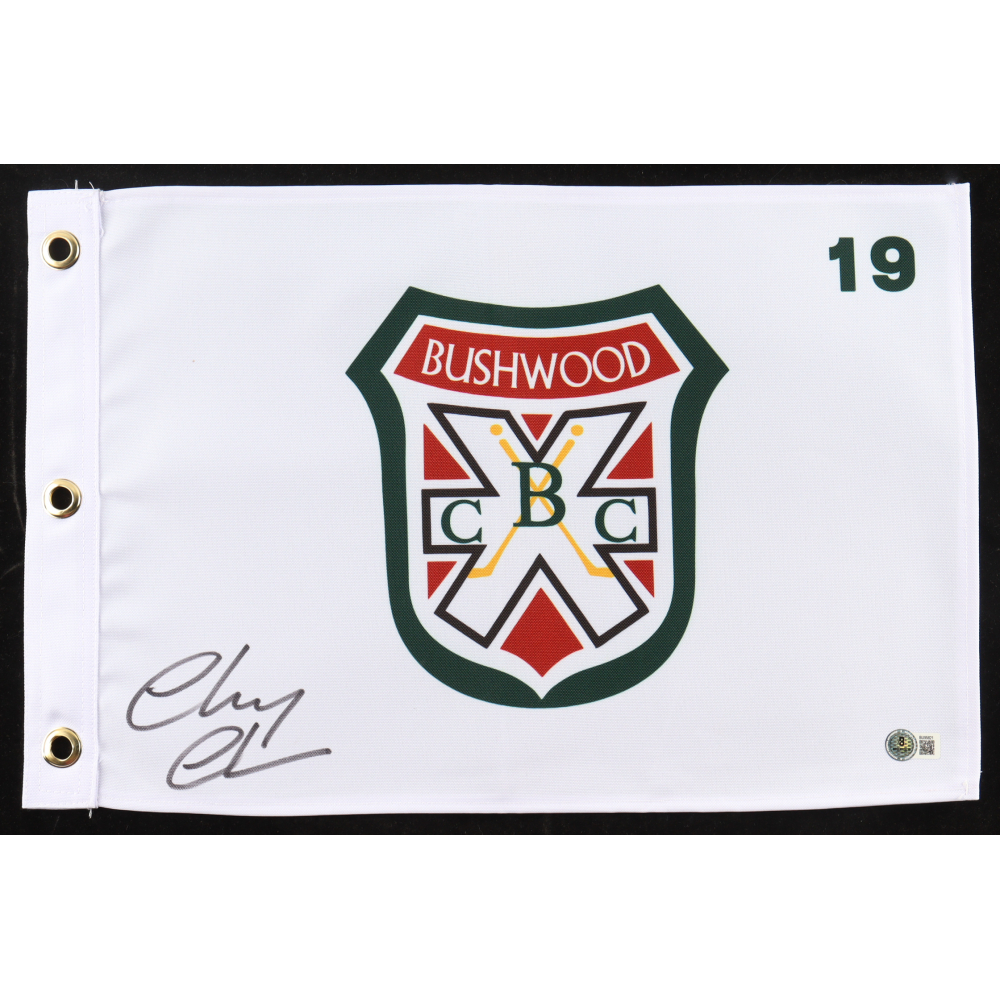 Chevy Chase Signed "Caddyshack" Bushwood Country Club Pin Flag (Beckett) at PristineAuction.com