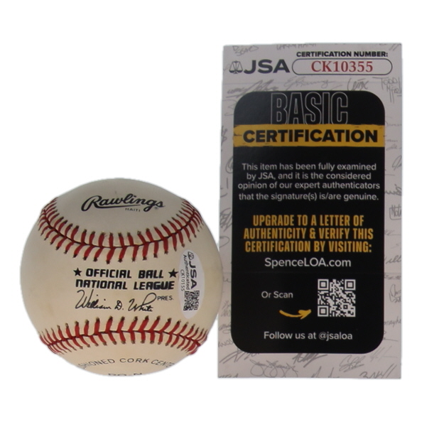 Kevin Mitchell Signed ONL Baseball (JSA) at PristineAuction.com Kevin Mitchell Signed ONL Baseball (JSA) at PristineAuction.com