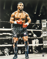 Mike Tyson Signed 16x20 Photo (Beckett & Tyson) at PristineAuction.com