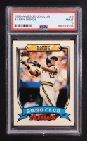 Barry Bonds 1989 Topps AMES 20/20 Club #5 (PSA 9) at PristineAuction.com