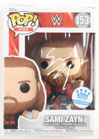 Sami Zayn Signed "WWE" #153 Funko Pop! Vinyl Figure (Fanatics) at PristineAuction.com