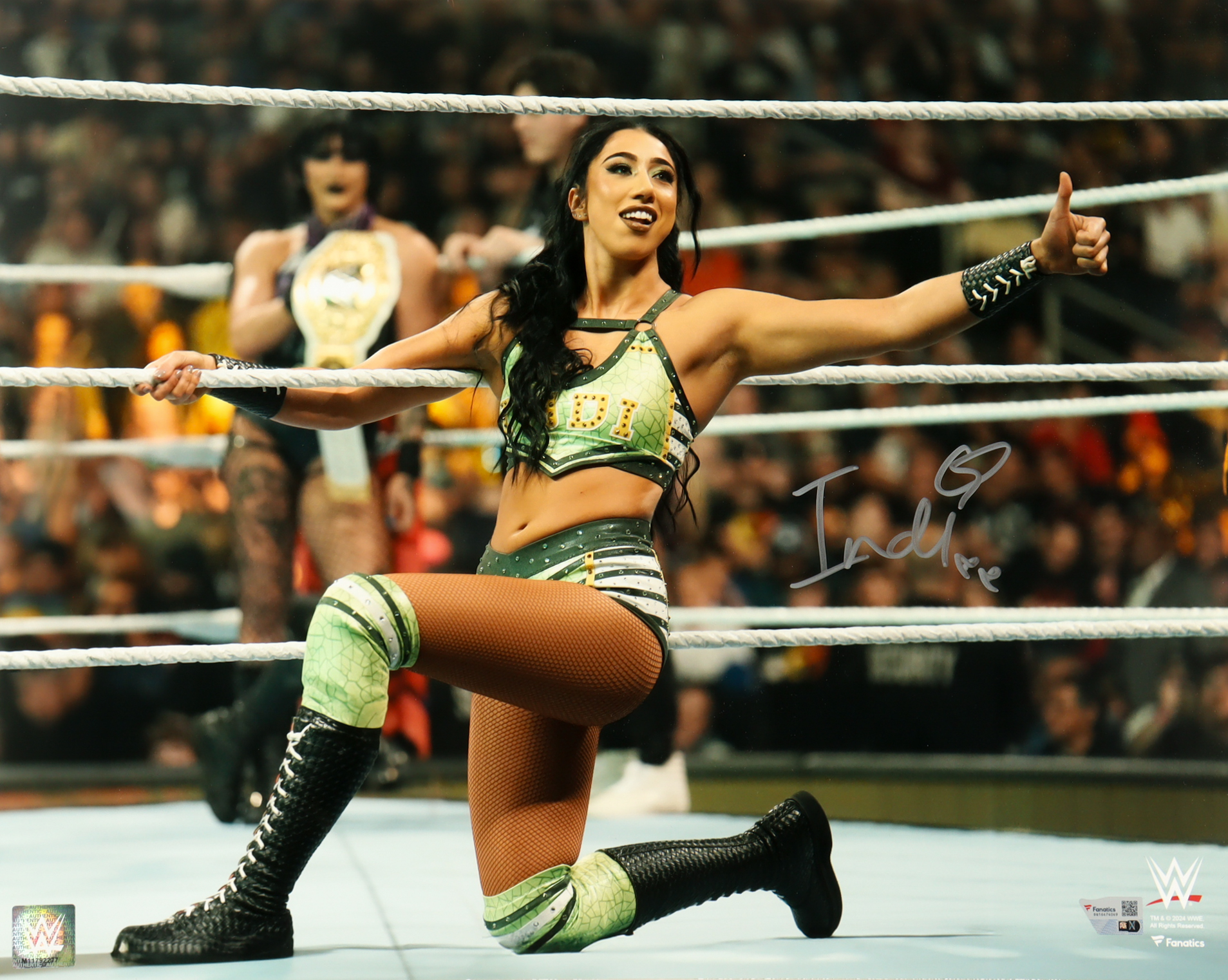 Indi Hartwell Signed WWE 16x20 Photo (Fanatics) at PristineAuction.com Indi Hartwell Signed WWE 16x20 Photo (Fanatics) at PristineAuction.com